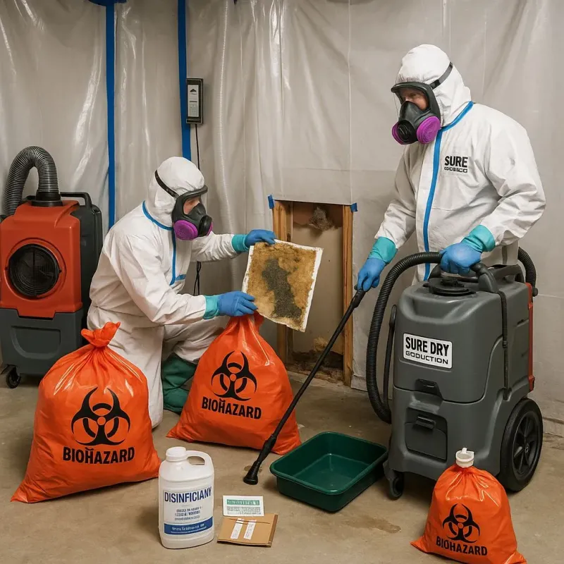 Contaminated Water Handling Protocols process in Baltic, CT