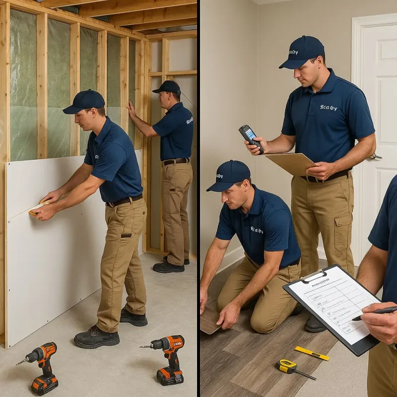 Repairs and Reconstruction process in Baltic, CT